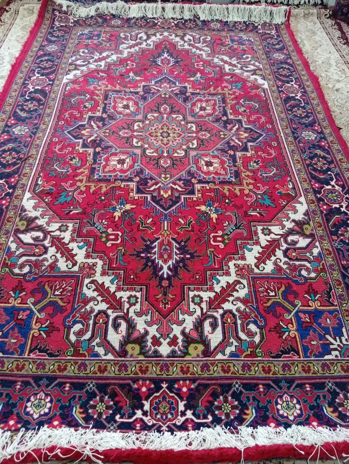 یک تخته فرش هریس با مصالح اعلا|فرش|ورزقان, |دیوار