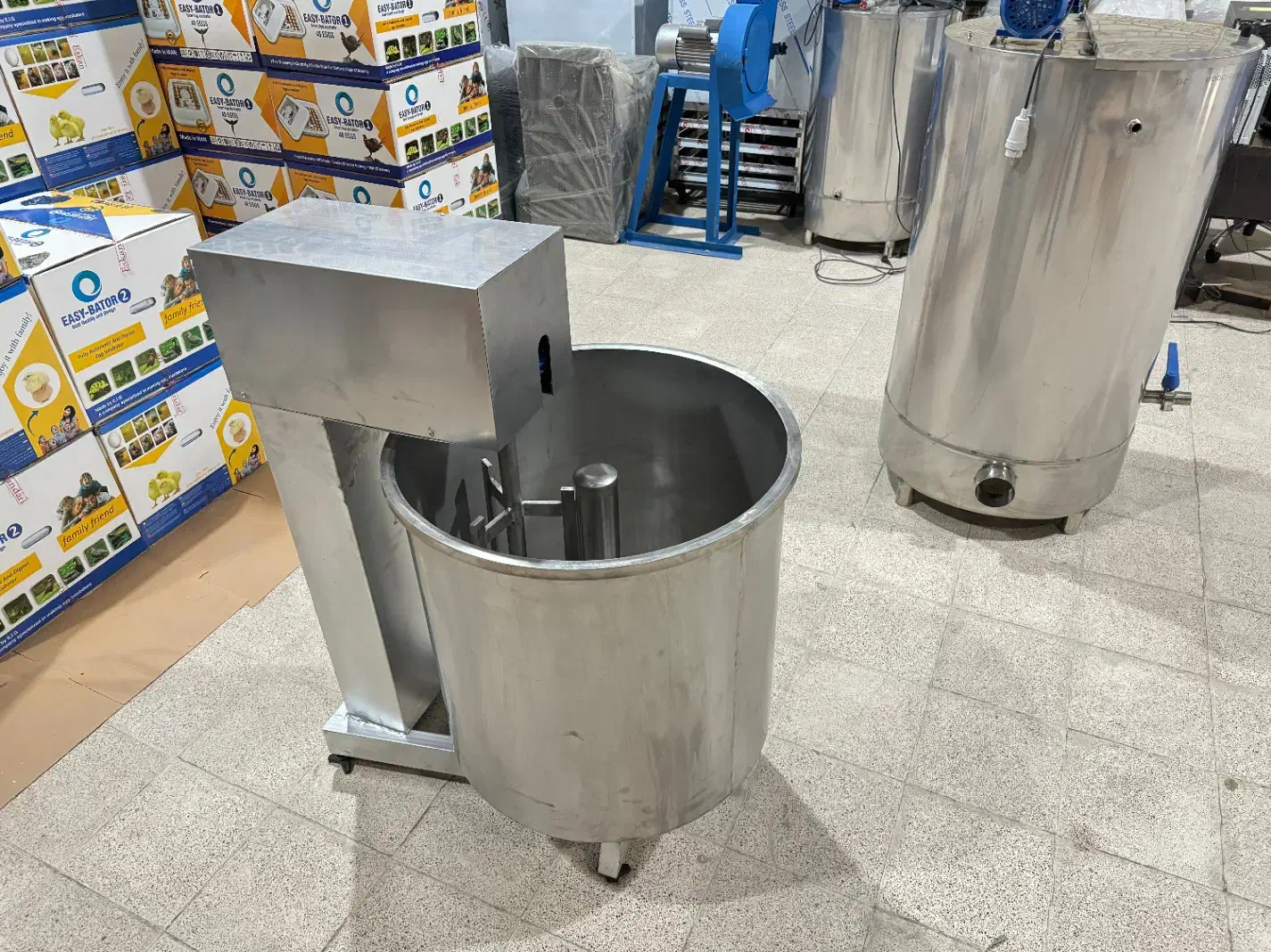 کره گیر تمام استیل K202L- مناسب کارگاه لبنیاتی|ماشین‌آلات صنعتی|اهواز, شهرک صنعتی شماره 4|دیوار