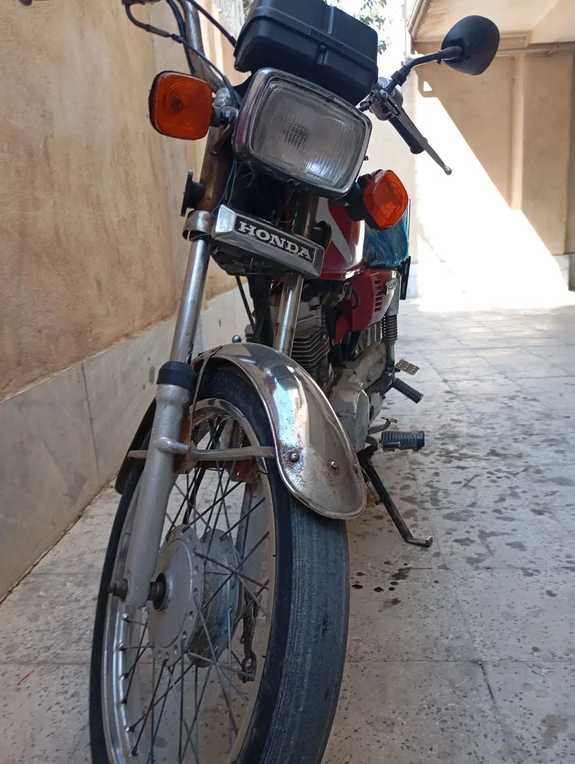 موتور مزاییده هندا|موتورسیکلت|فردوسیه, |دیوار