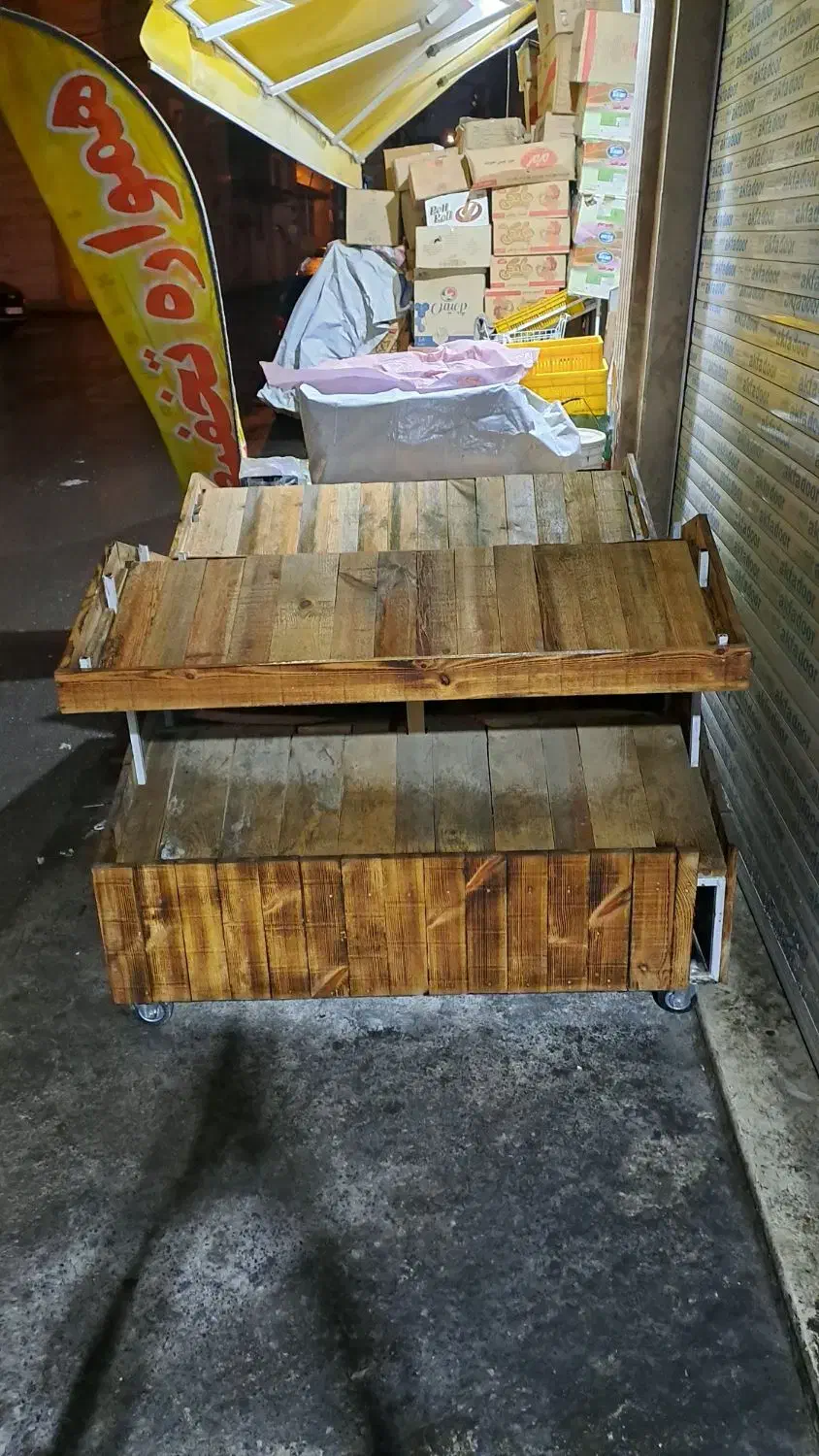 دو عدد طبق مخصوص میوه دوطبقه بدنه اهن|فعالیت داوطلبانه|رشت, فرزانه|دیوار