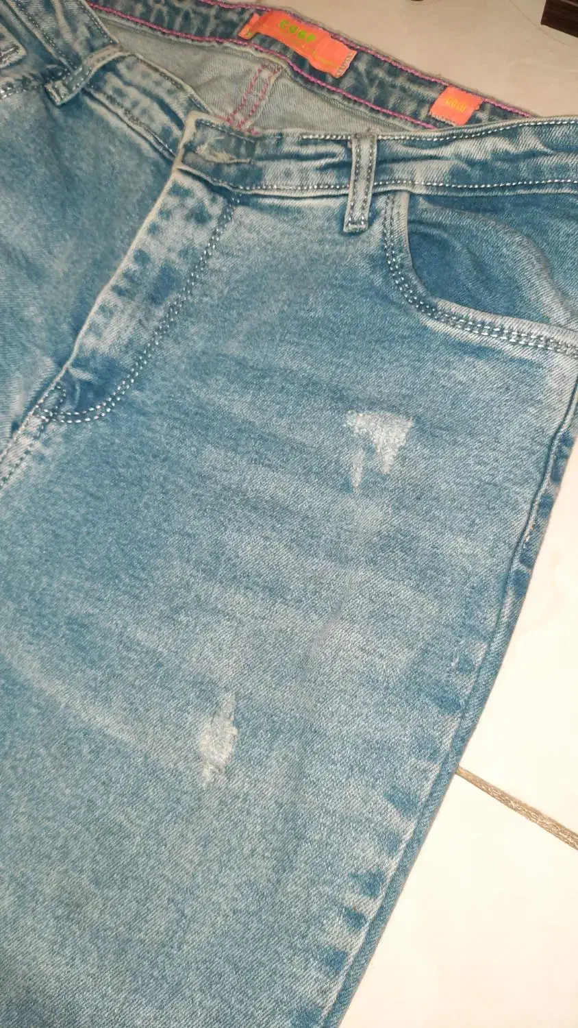 شلوار بوتکات دمپا لی ۴۰ ۴۲ ۴۴ ۳۲ ۳۳ آبی ترک شهریار|لباس|شهریار, شهریار|دیوار