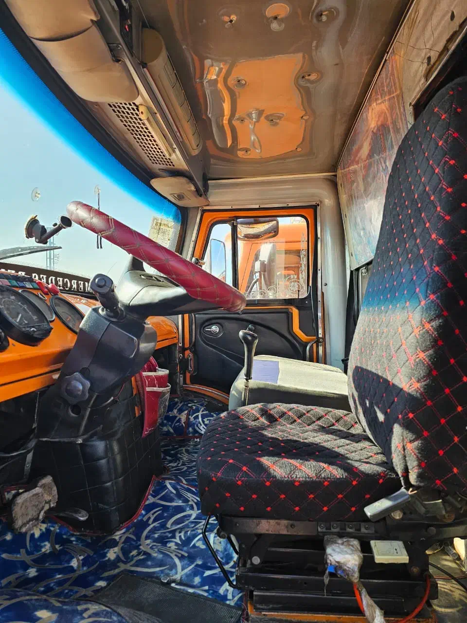 بنز تک باری درجه یک موتور قدیم|خودرو سنگین|تبریز, |دیوار