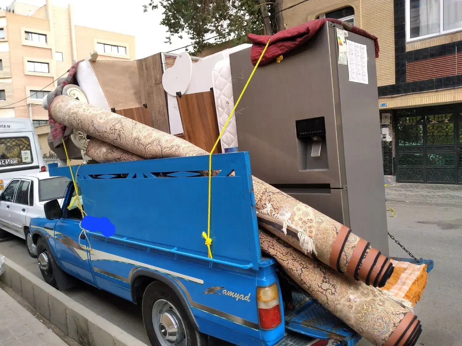 باربری وانت تلفنی نیسان بار.اساس منزل.کارگر|خدمات حمل و نقل|شاهین‌شهر, شهرک پردیس|دیوار