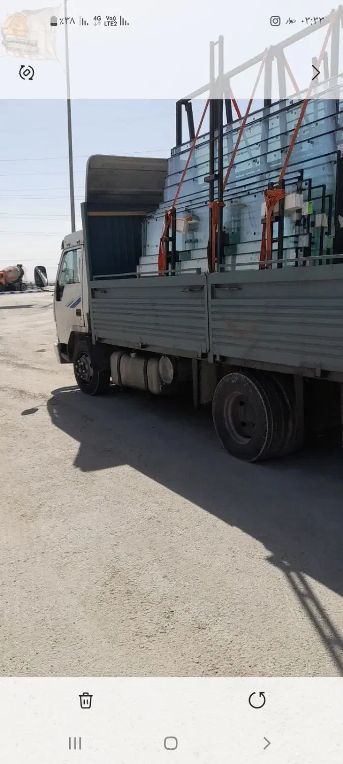 حمل شیشه وپنجره خاور و ایسوزو خرک دار روباز|خدمات حمل و نقل|تهران, خزانه|دیوار