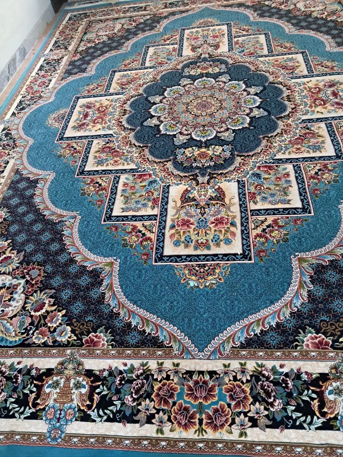 یک جفت فرش ۱۲متری طرح ناردون ۷۰۰شانه|فرش|ورامین, شهرک مدرس|دیوار
