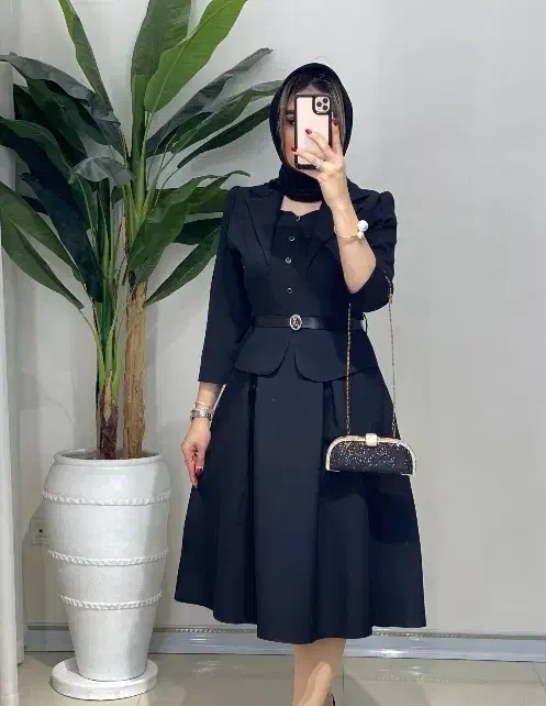 پیراهن مدل کت دامنی|لباس|دلیجان, |دیوار