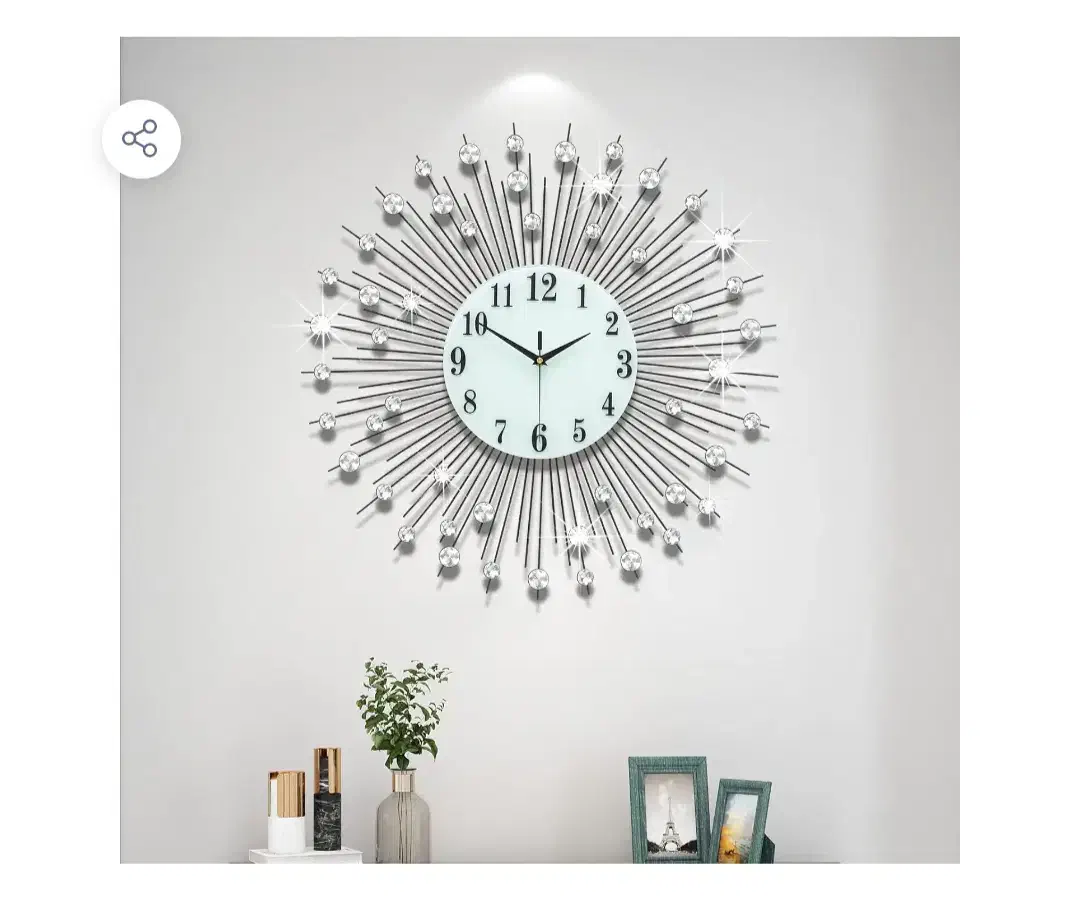 ساعت دیواری طرح الماس|ساعت دیواری و تزئینی|مشهد, سناباد|دیوار