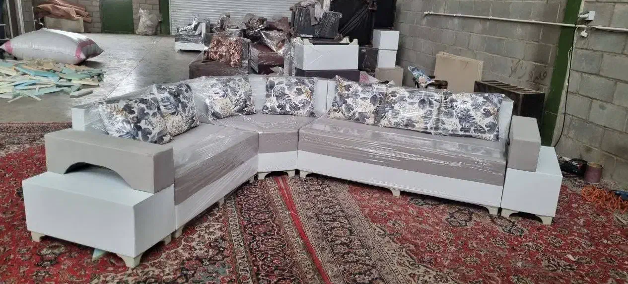 مبل راحتی ال / با رنگبندی  مختلف از تولید به مصرف|مبلمان خانگی و میز عسلی|تهران, شهرک شریفی|دیوار