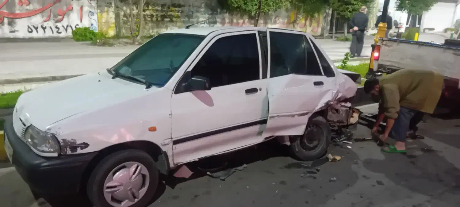 پراید مدل ۸۶ تصادفی|خودرو سواری و وانت|چالوس, |دیوار