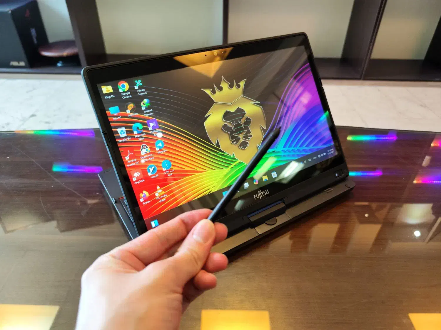 مینی تبلت شو i7 ژاپنی نسل ۷ قلم دار فول امکانات|رایانه همراه|تهران, فلسطین (میدان انقلاب)|دیوار