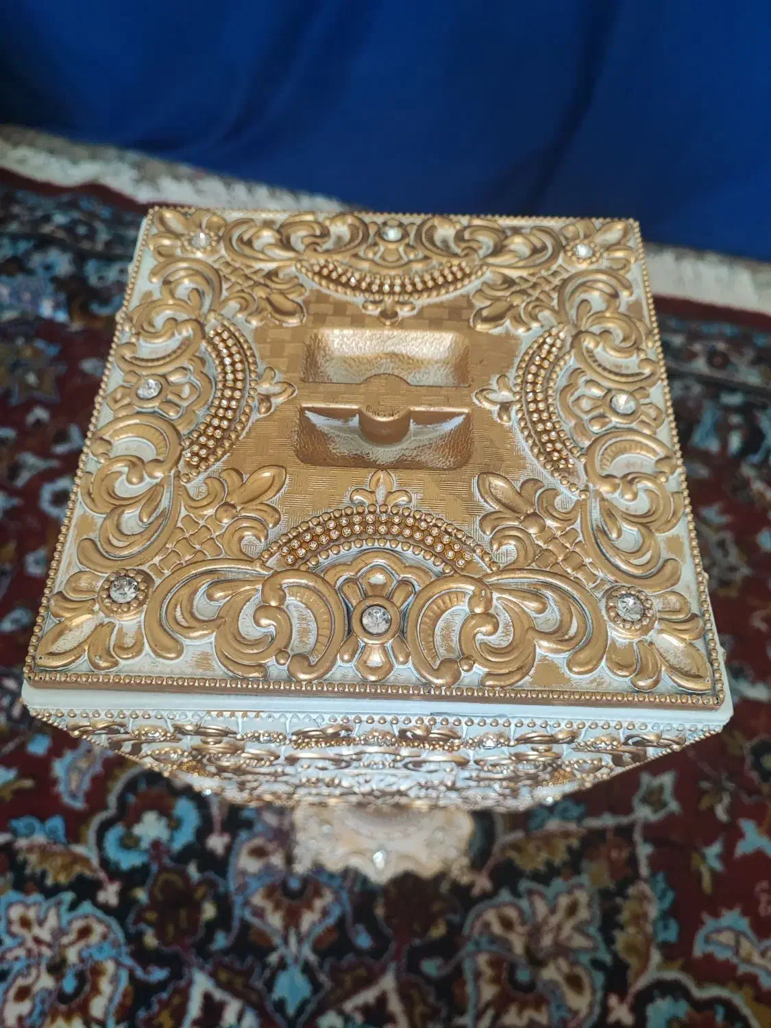 ست جا دستمال کاغذی و سطل|ظروف سرو و پذیرایی|فولادشهر, B4|دیوار