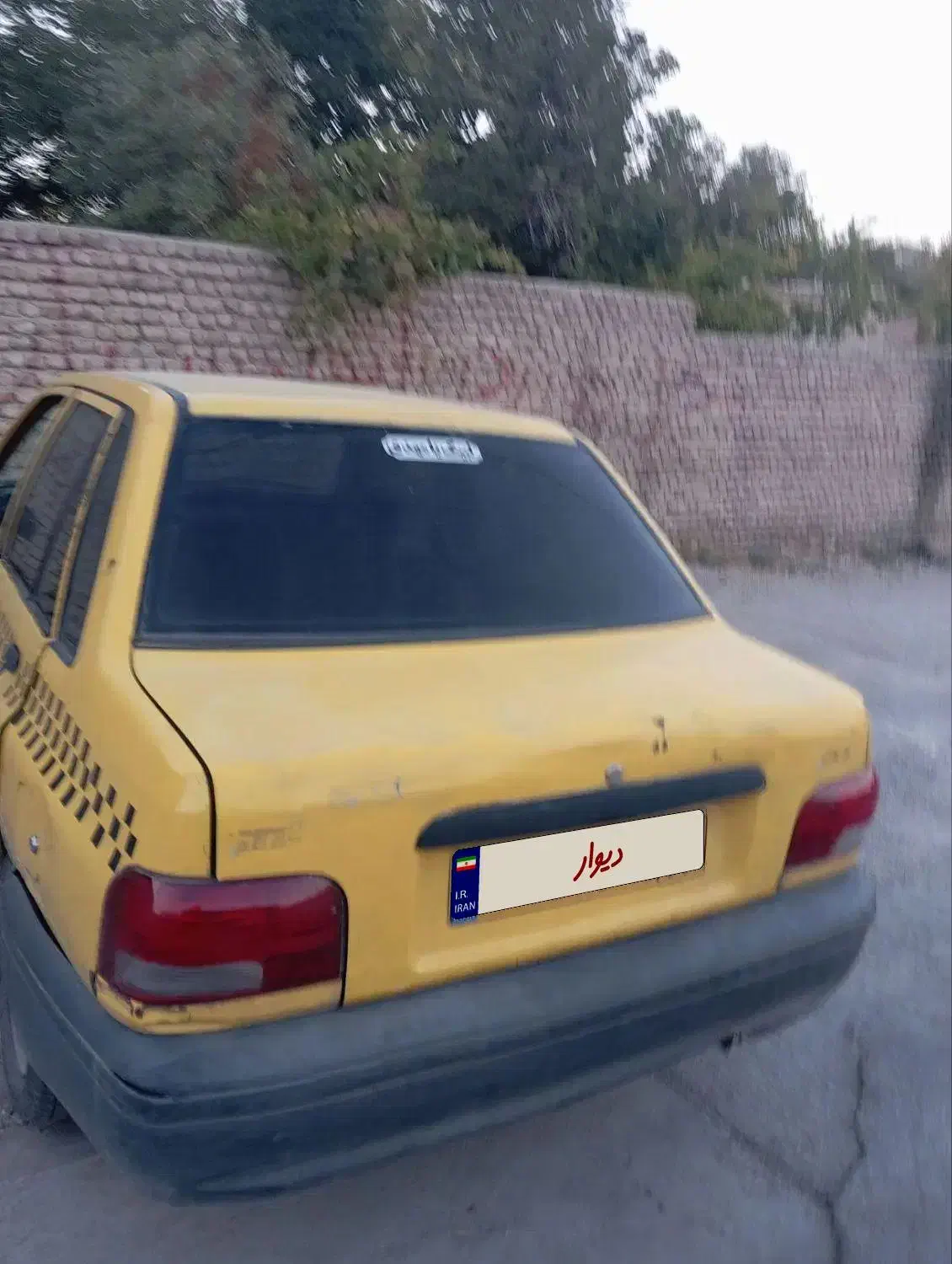تاکسی زرد مدل 87|خودرو سواری و وانت|بجنورد, |دیوار