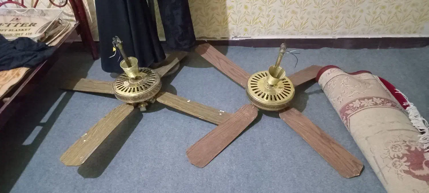 پنکه سقفی چوبی|پنکه و تصفیهکنندهٔ هوا|باوی, |دیوار