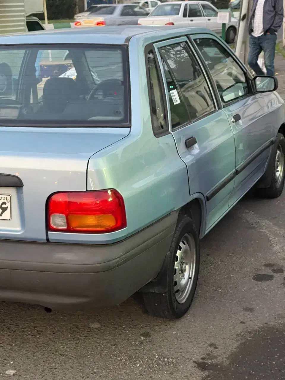 پرایدنقرآبی مشابه صفر کم کار چیزفابریک تک برگ سند|خودرو سواری و وانت|رشت, فلسطین|دیوار