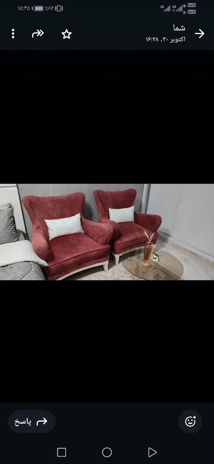 2 عدد مبل تک نفره|مبلمان خانگی و میز عسلی|مشکین‌دشت, |دیوار