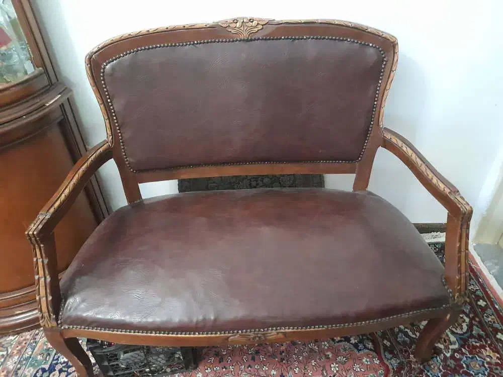 مبل چرمی استیل|مبلمان خانگی و میز عسلی|کرج, عظیمیه|دیوار