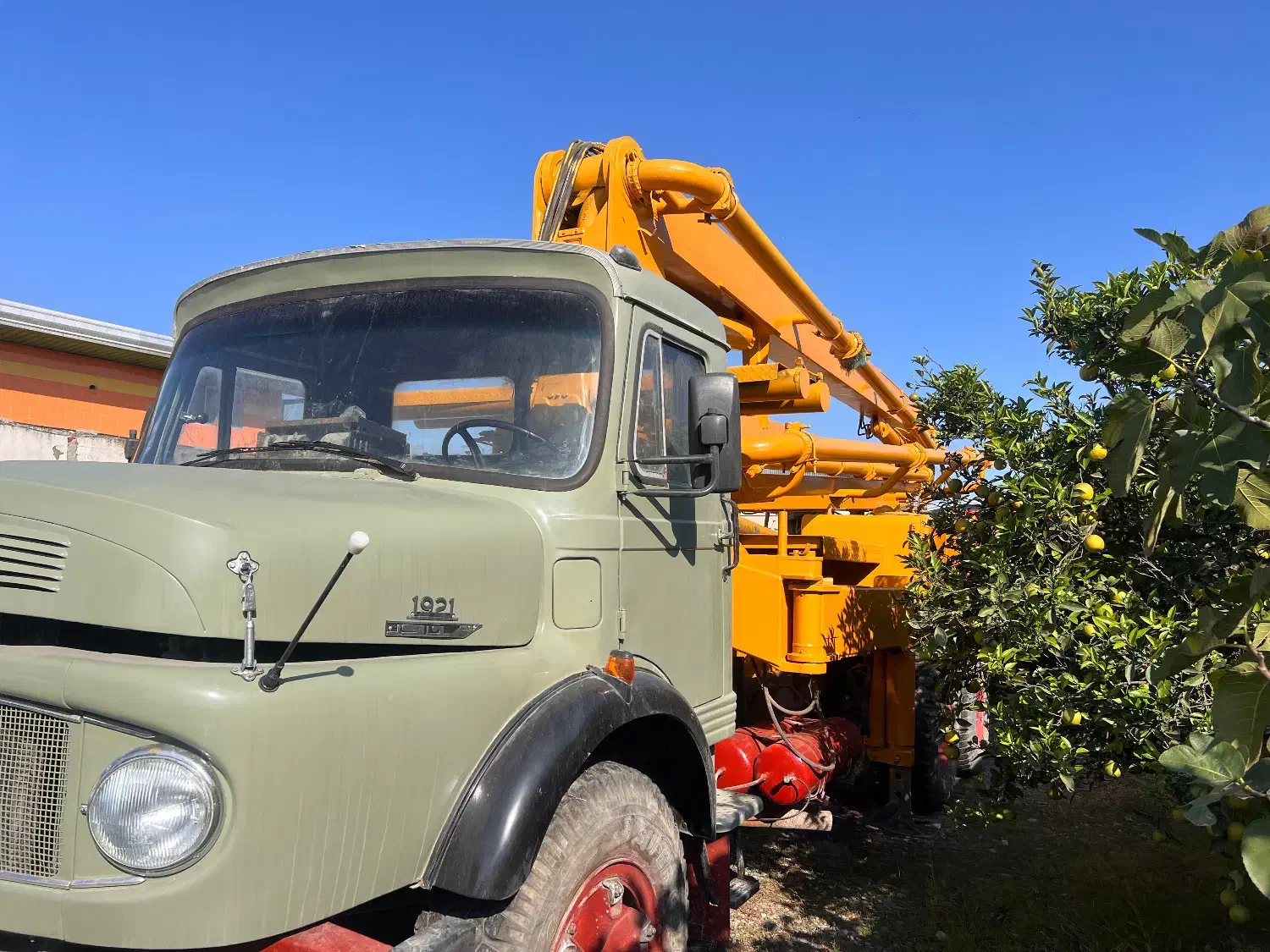 پمپ انتقال بتن دکل|خودرو سنگین|فیروزکوه, |دیوار