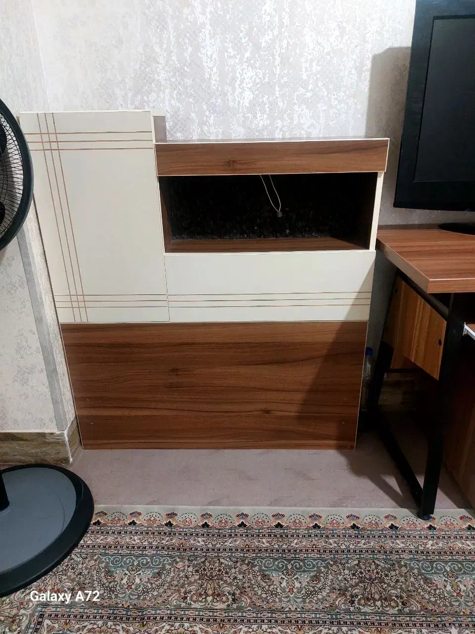 تخت یک نفره با تشک|تخت و سرویس خواب|تاکستان, |دیوار