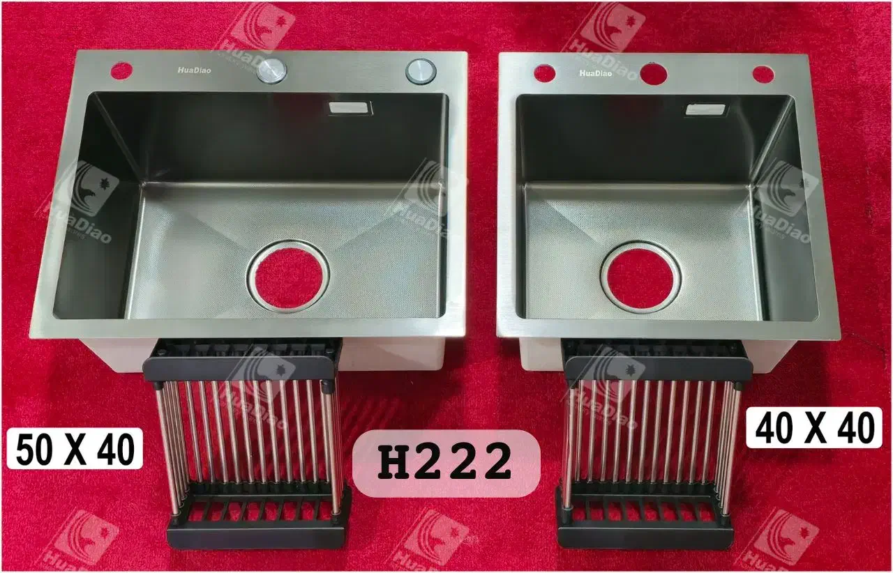 سینک ظرفشویی توکار ۴۰*۴۰ وارداتی اسمارت تک لگن|مصالح و تجهیزات ساختمان|تهران, منیریه|دیوار