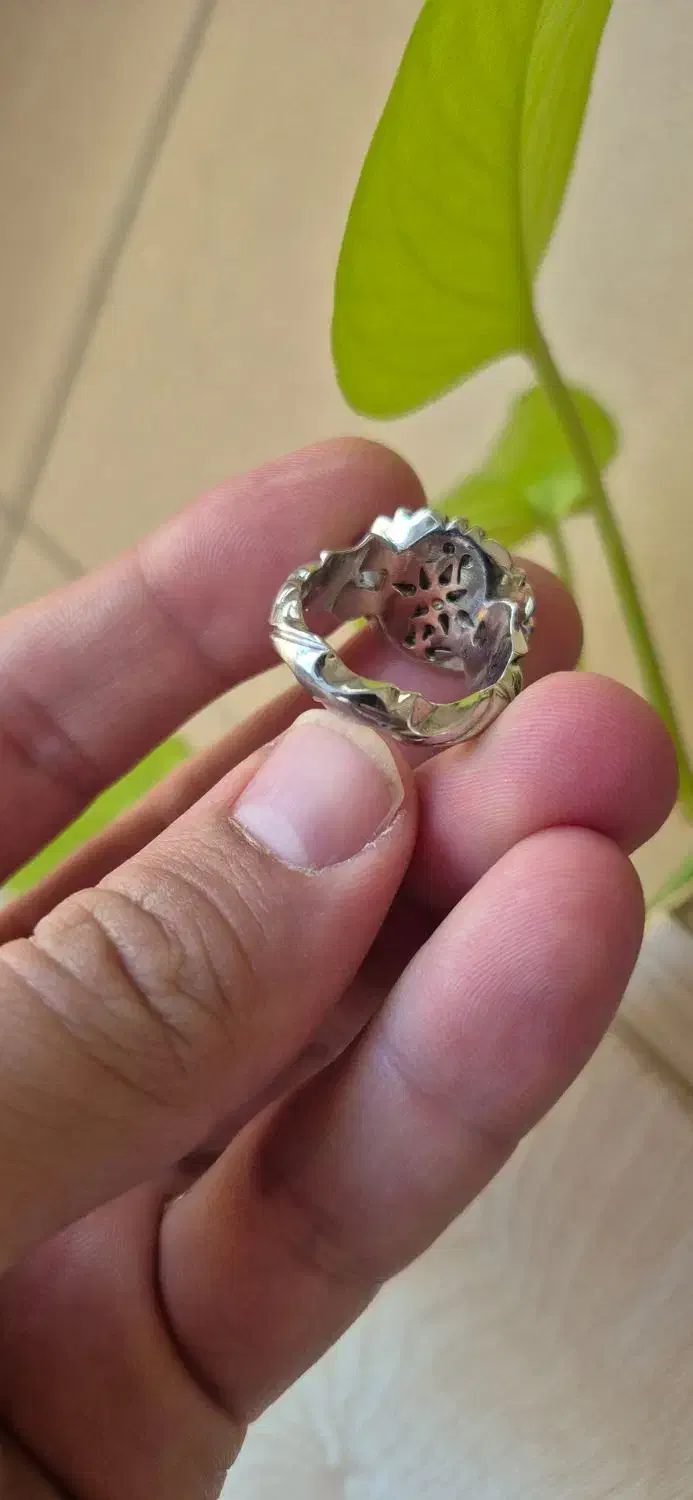 انگشتر عقیق یمن خطی|جواهرات|زنجان, |دیوار