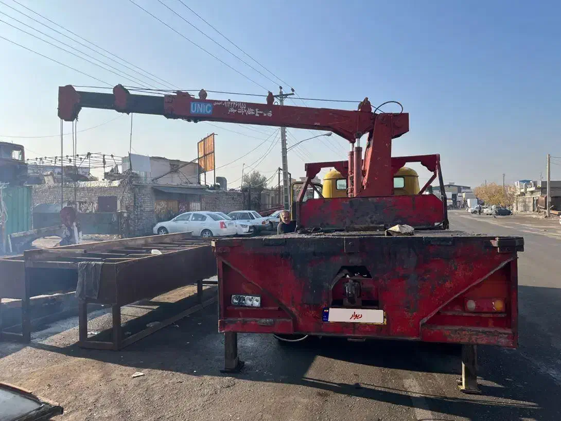 جرثقیل بنز ۱۸۱۹|خودرو سنگین|اصفهان, شهرک صنعتی امیرکبیر (شاپور جدید)|دیوار