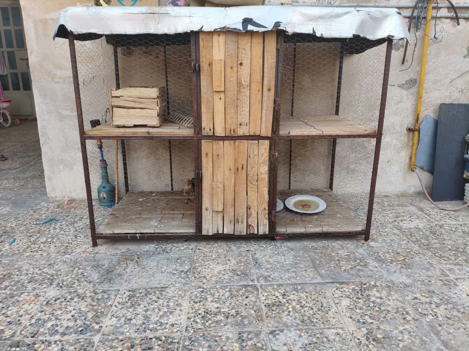 قفس|لوازم جانبی حیوانات|آغاجاری, |دیوار