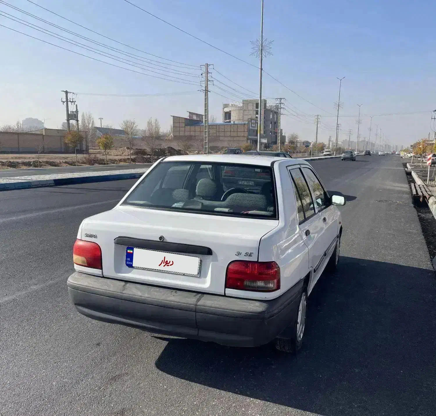 پراید ۱۳۱ مدل ۹۵ معاوضه با ۲۰۶ مدل بالا|خودرو سواری و وانت|تبریز, |دیوار