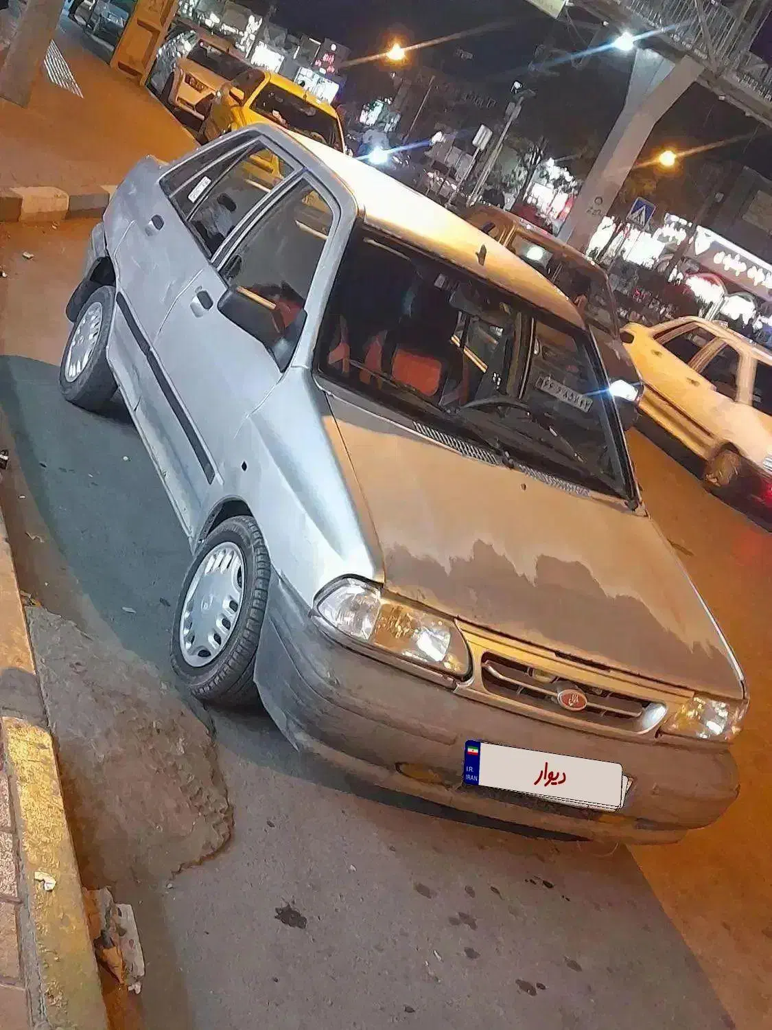 ماشین پراید ۱۳۱ مدل ۹۰ نقره ای|خودرو سواری و وانت|پرند, فاز ۵|دیوار