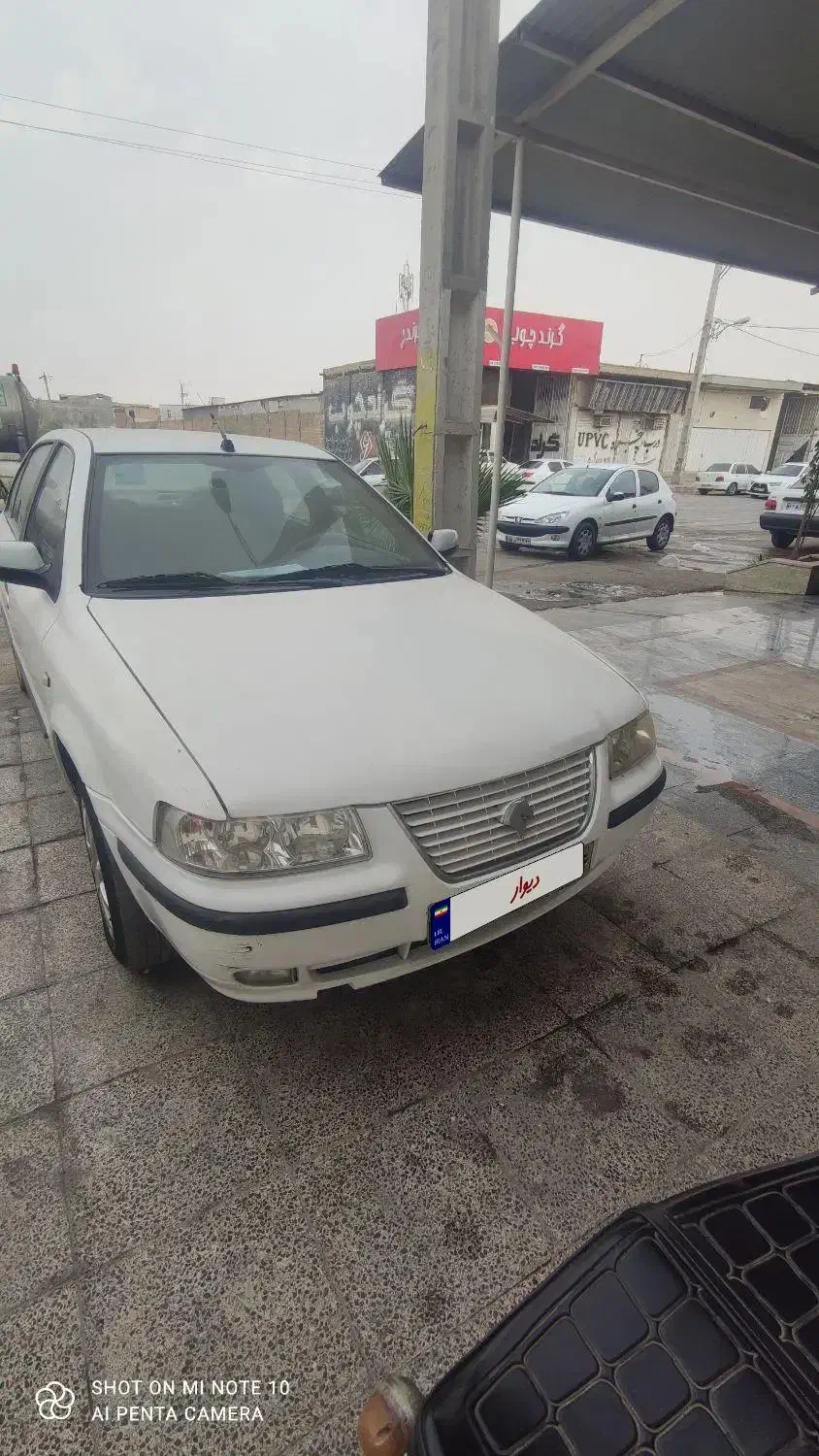 سمند الایکس سفید|خودرو سواری و وانت|باوی, |دیوار