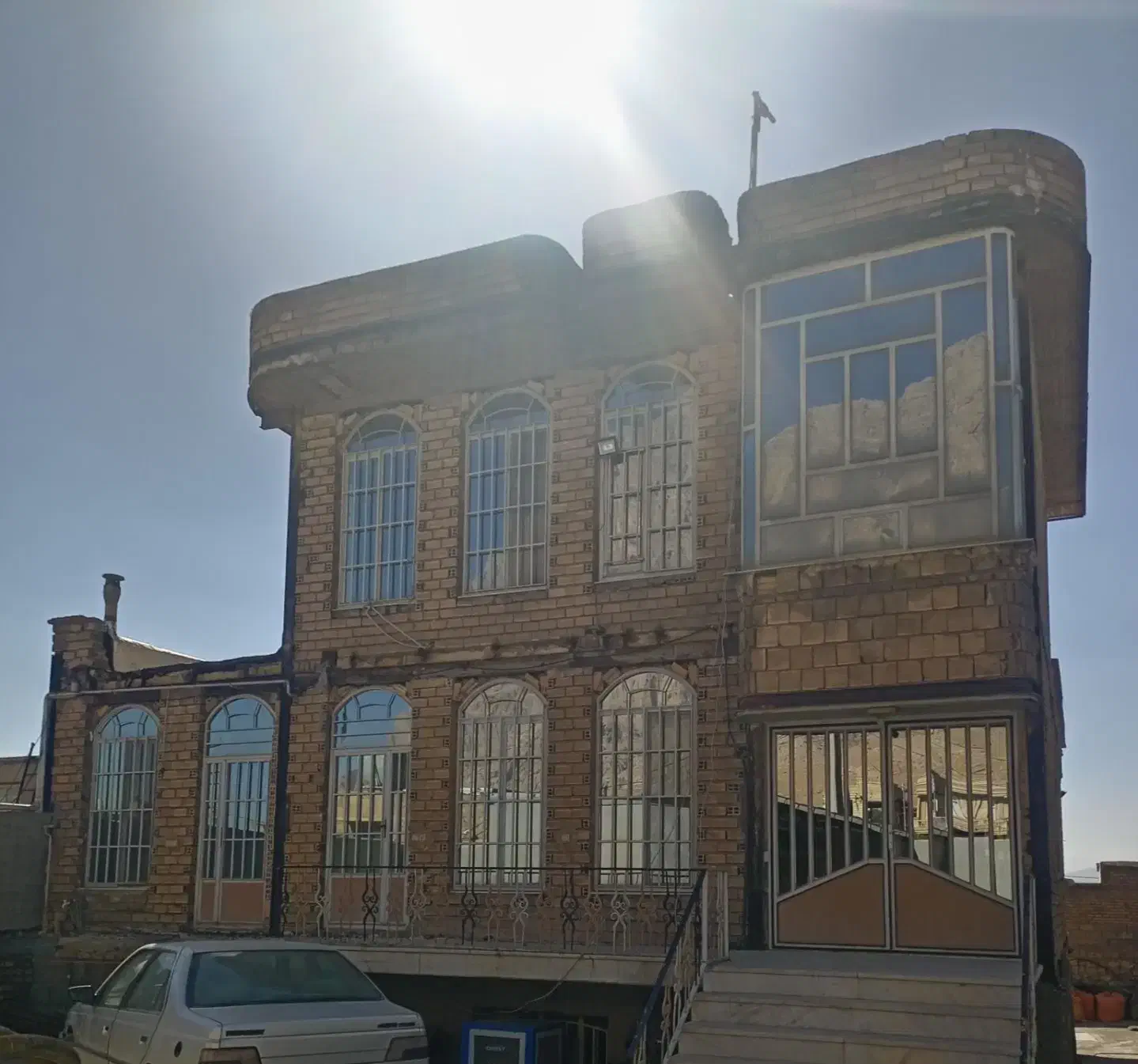 در و پنجره آهنی درحد نو|مصالح و تجهیزات ساختمان|بیستون, |دیوار