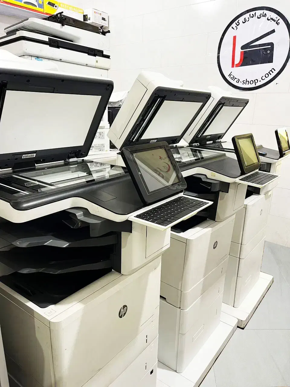 پرینتر چندکاره حرفه ای سیاه و سفید HP M633z|پرینتر، اسکنر، کپی، فکس|شیراز, بالا کفت|دیوار