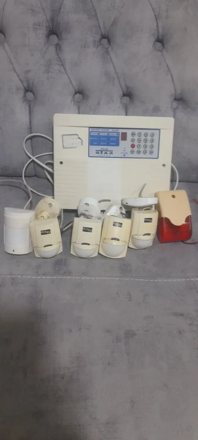 دزدگیر و کپسول آتش نشانی|دوربین مداربسته|سیاهکل, |دیوار