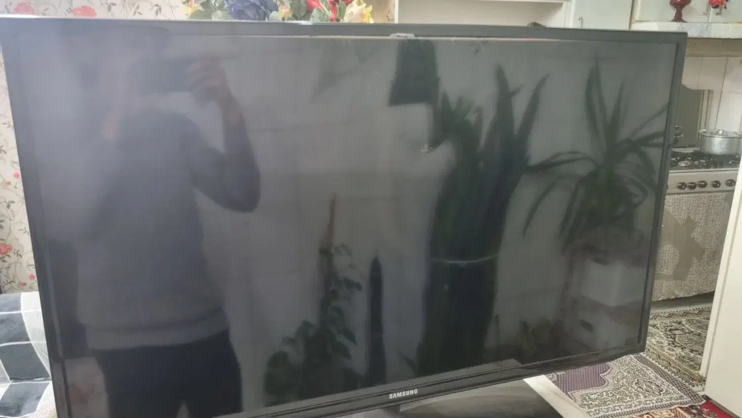 تلویزیون ۴۰ اینچ سامسونگ|تلویزیون و پروژکتور|رباطکریم, رباطکریم|دیوار