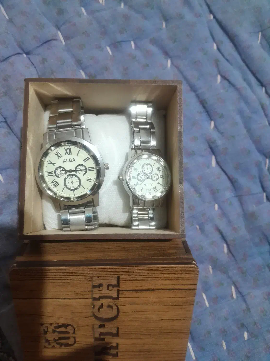 یک جفت ساعت پلم تمام استیل|ساعت|یاسوج, |دیوار