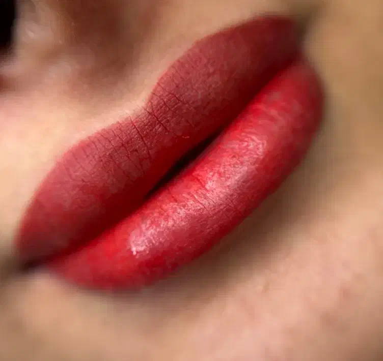 مدل شیدینگ لب جهت تولیدمحتوا|خدمات آرایشگری و زیبایی|سراوان, |دیوار