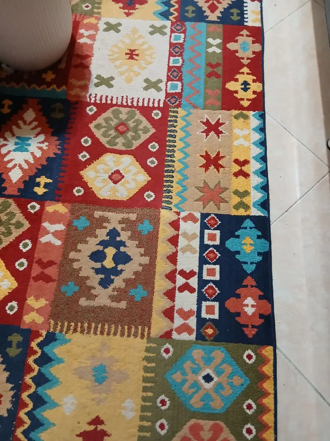 گلیم فرش|گلیم، جاجیم، گبه|قزوین, |دیوار