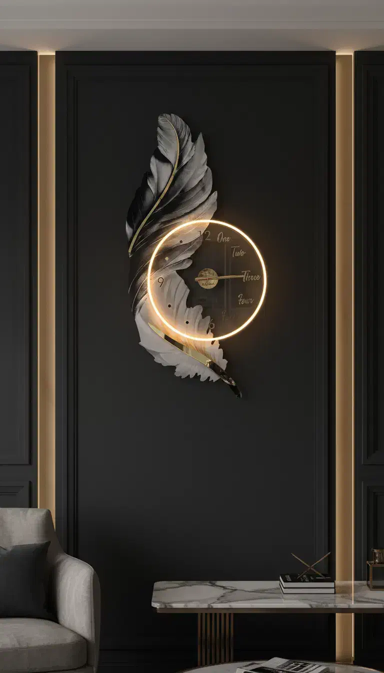 ساعت دیواری مدل پر|ساعت دیواری و تزئینی|تهران, شوش|دیوار