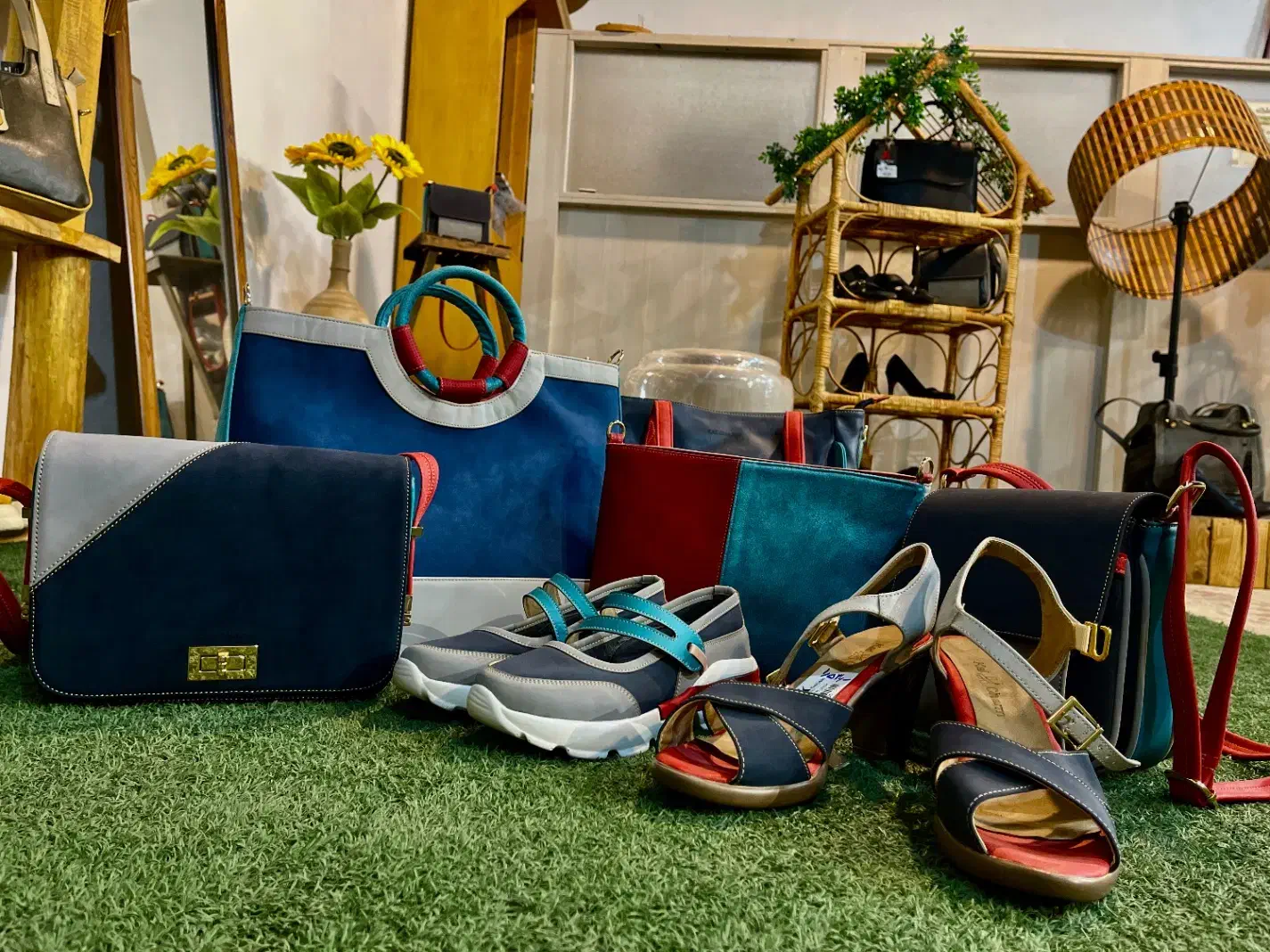 کیف و کفش ست رنگی|کیف، کفش، کمربند|یزد, |دیوار