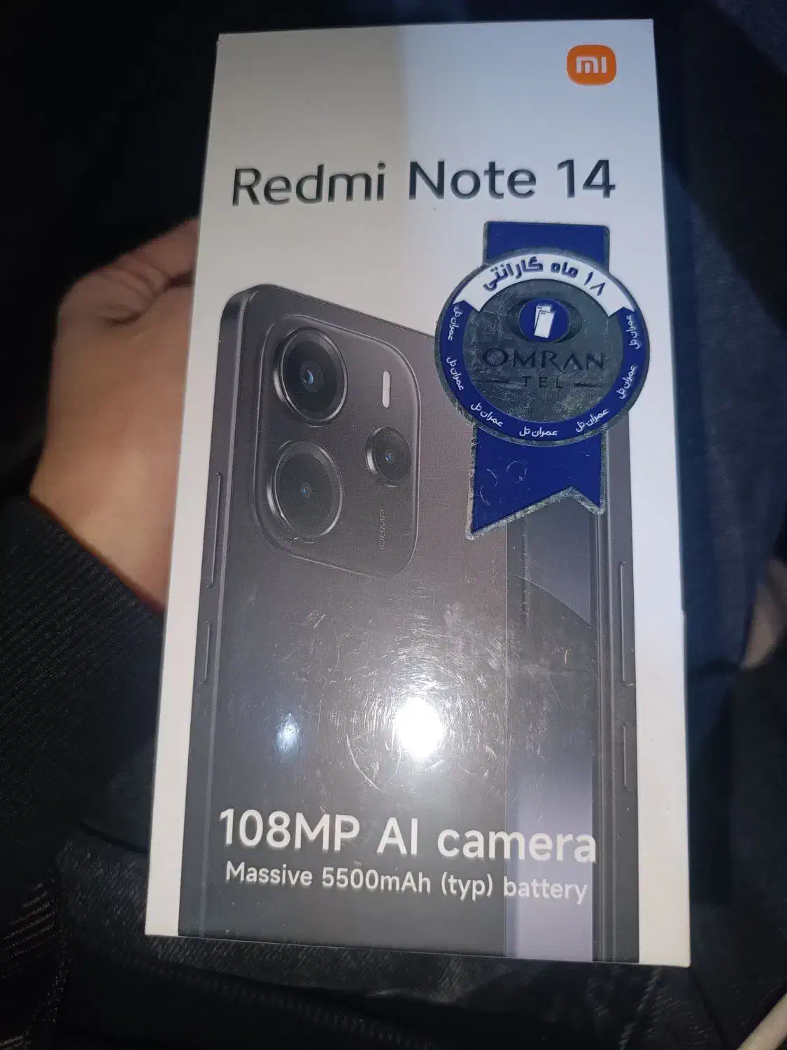 گوشی شیائومی نوت14 معمولی با ظرفیت 256 رم 8|موبایل|تهران, شهران جنوبی|دیوار