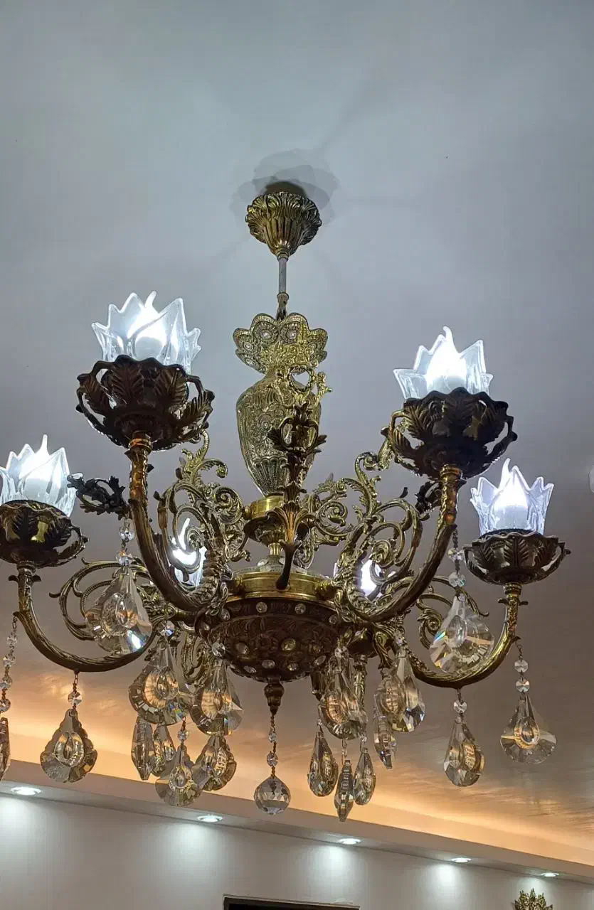 لوستر|لوستر و چراغ آویز|تبریز, |دیوار