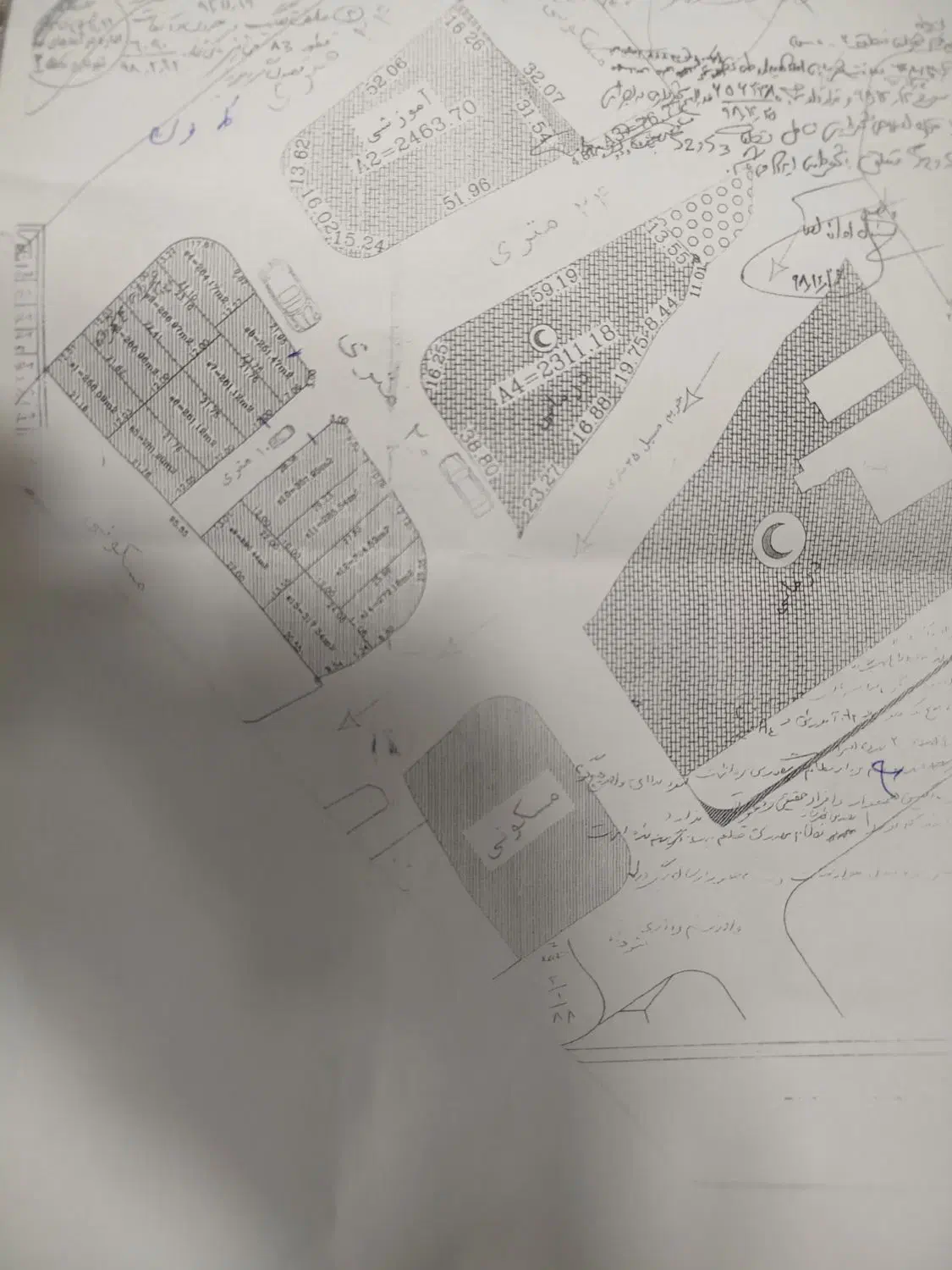 فروش زمین 251متری کانون خیابان 20متری|فروش زمین و ملک کلنگی|ایلام, |دیوار