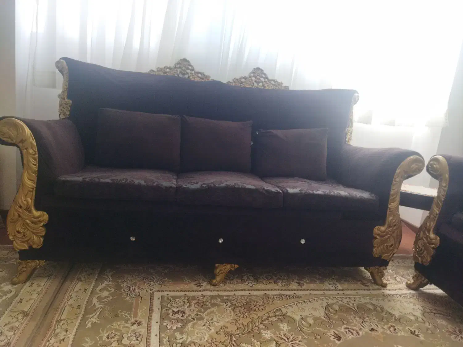 مبل ۷ نفره فروشی.|مبلمان خانگی و میز عسلی|خوانسار, |دیوار