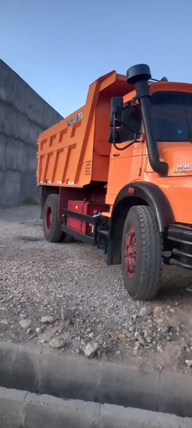 کامیون بنز تک کمپرسی مدل ۱۴۰۰|خودرو سنگین|زنجان, |دیوار