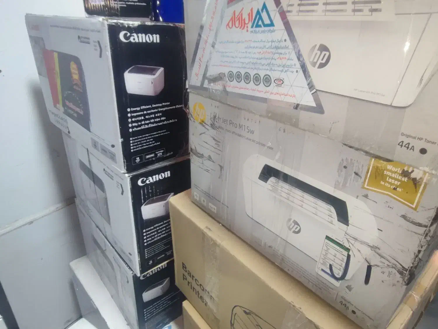 بارکد خوان فیش پرینتر لیبل زن فتوکپی کامپیوتر|پرینتر، اسکنر، کپی، فکس|تربتحیدریه, شهدا|دیوار