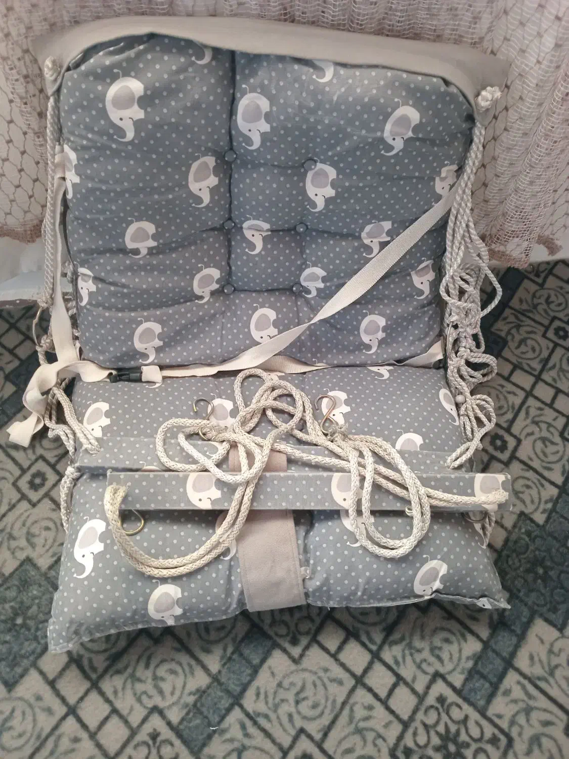 صندلی غذا کودک برند بیبی لند با تاپ کودک|تخت و صندلی بچه|آستارا, |دیوار