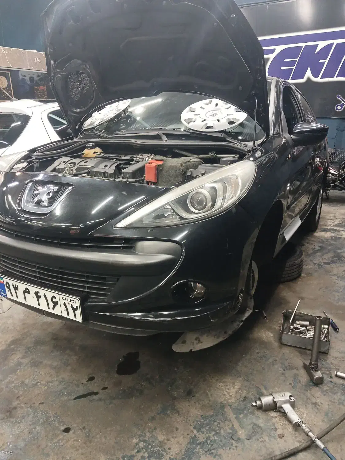 سپر جلو ۲۰۷ کامل مشکی سالم|قطعات یدکی و لوازم جانبی|مشهد, حجت|دیوار