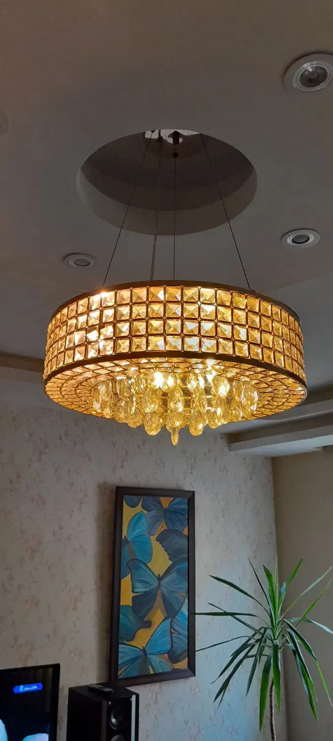 لوستر و دیوار کوپ با راهرویی|لوستر و چراغ آویز|رشت, کوی مهر|دیوار