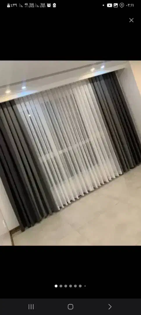 دوخت و نصب پرده پارچه‌ای  زبرا کرکره لوردراپه شید|پرده، رانر، رومیزی|رباط‌کریم, رباط‌کریم|دیوار