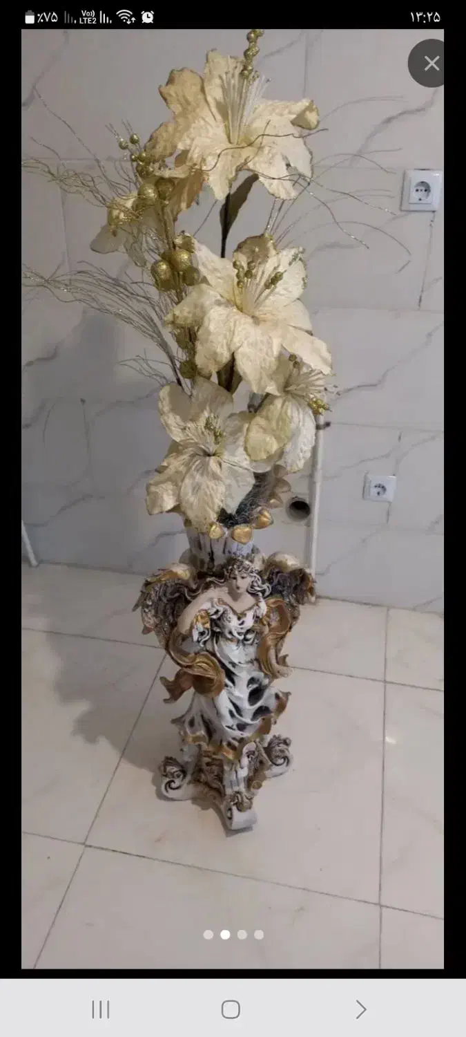 گل و گلدان|گل و گیاه طبیعی|اقبالیه, |دیوار