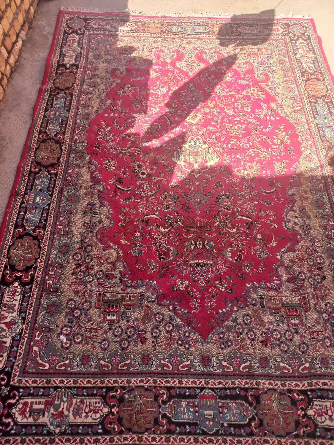 قالی ۶ متری|فرش|بروجن, |دیوار